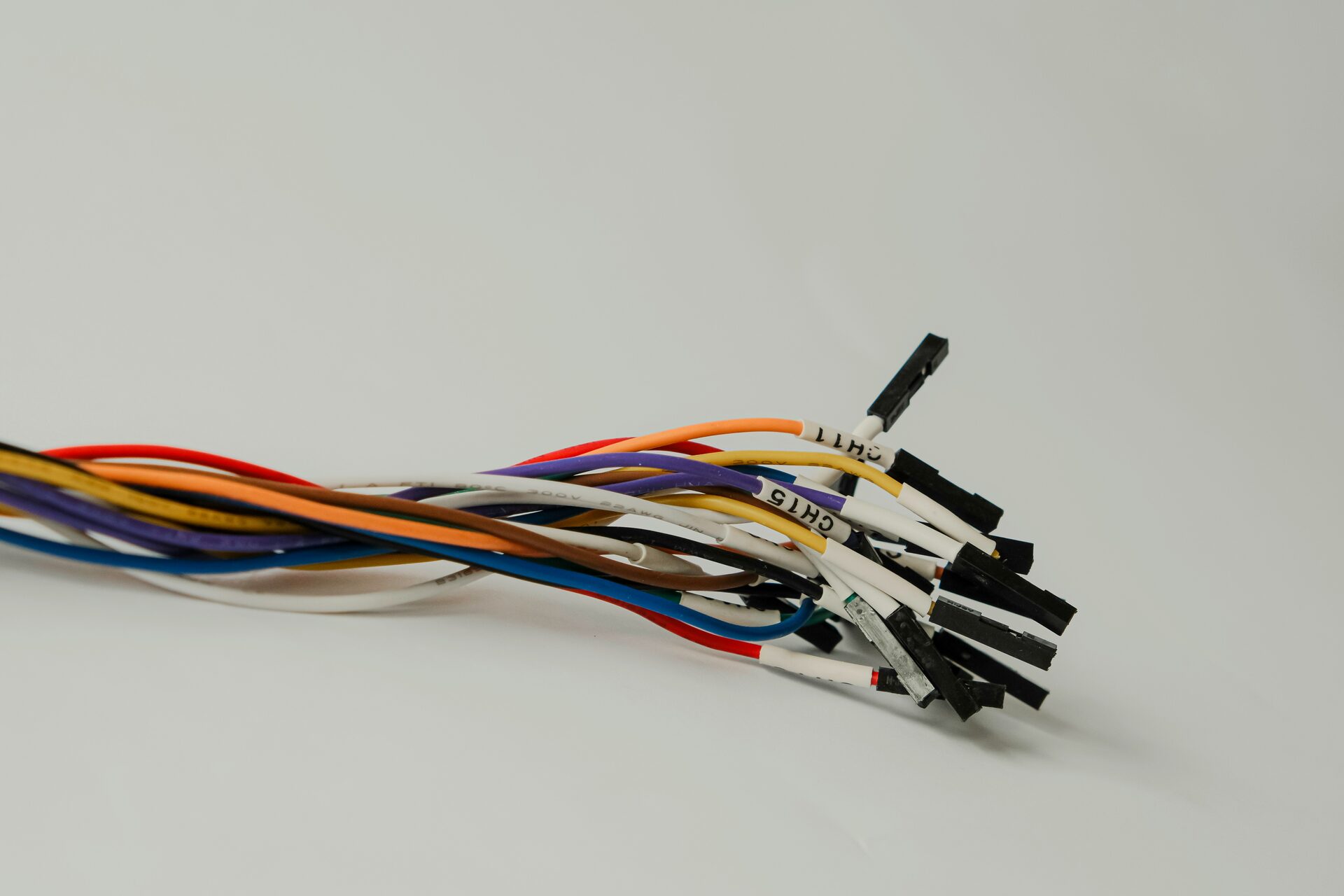 Polytronix cable and wire harnesses image, showing aerospace cable assemblies.